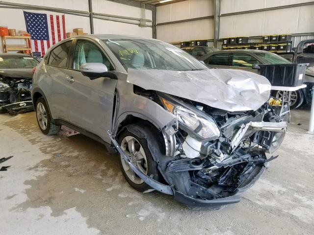 3CZRU5H56HM721130 - 2017 HONDA HR-V EX GRAY photo 1