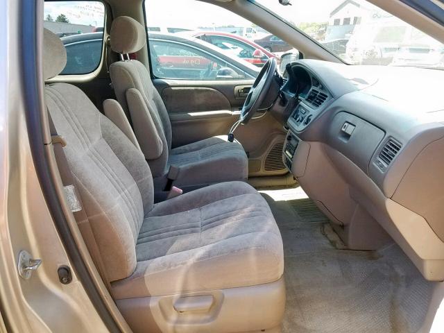 4T3ZF13C61U387765 - 2001 TOYOTA SIENNA LE BEIGE photo 5