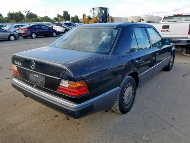 WDBEA30D1NB591554 - 1992 MERCEDES-BENZ 300 E BLACK photo 4