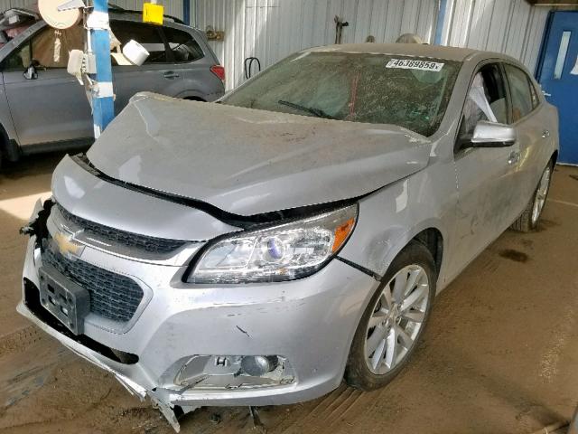 1G11E5SA2GU144184 - 2016 CHEVROLET MALIBU LIM SILVER photo 2