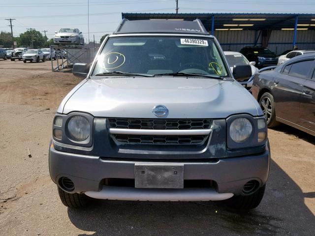 5N1ED28T03C637702 - 2003 NISSAN XTERRA XE SILVER photo 9