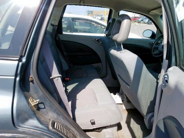 3A4FY48BX6T214032 - 2006 CHRYSLER PT CRUISER GRAY photo 6