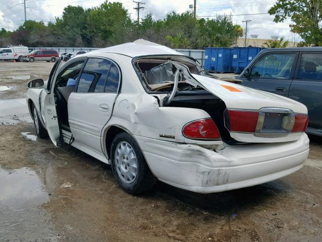 1G4HP54KX14199720 - 2001 BUICK LESABRE CU WHITE photo 3