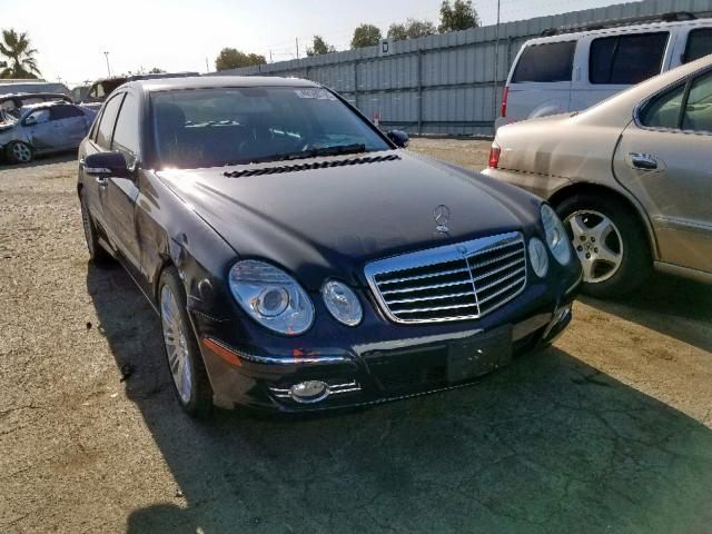 WDBUF56X37B113052 - 2007 MERCEDES-BENZ E 350 BLUE photo 1