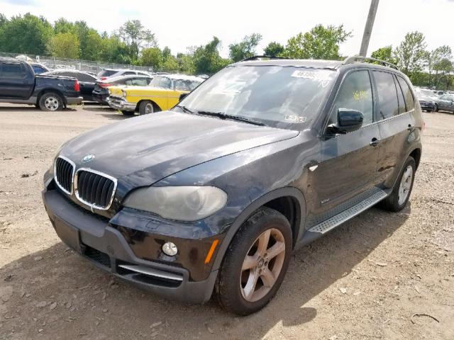 5UXFE43518L026836 - 2008 BMW X5 3.0I BLACK photo 2