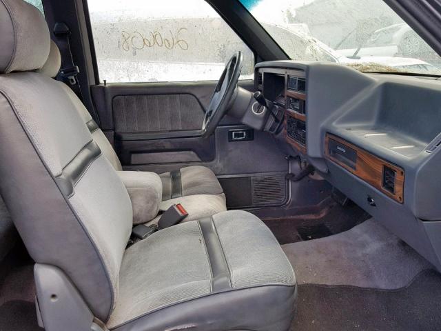 1B7GL23Y3PS292177 - 1993 DODGE DAKOTA TWO TONE photo 5