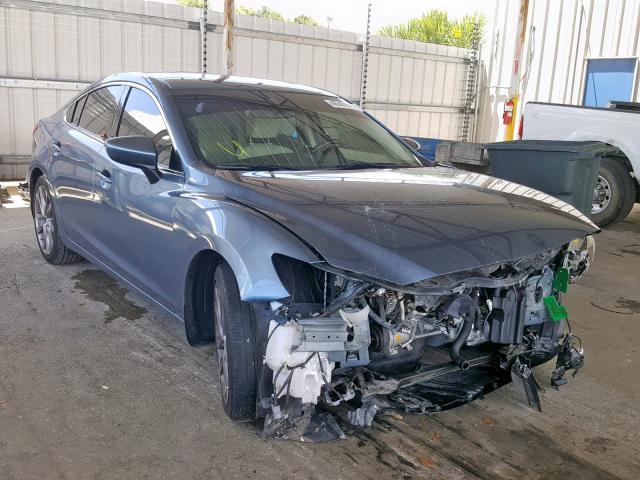 JM1GJ1W64E1146240 - 2014 MAZDA 6 GRAND TO BLUE photo 1