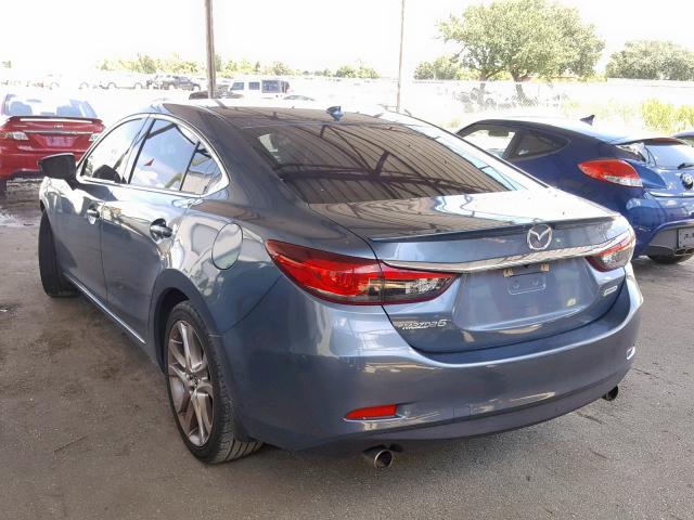 JM1GJ1W64E1146240 - 2014 MAZDA 6 GRAND TO BLUE photo 3