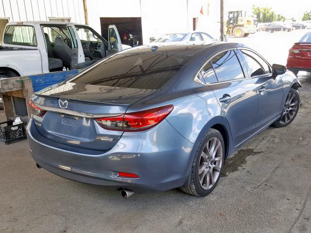 JM1GJ1W64E1146240 - 2014 MAZDA 6 GRAND TO BLUE photo 4