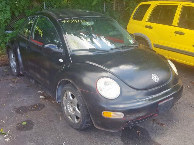 3VWBK21C62M408376 - 2002 VOLKSWAGEN NEW BEETLE შავი ფოტო 1