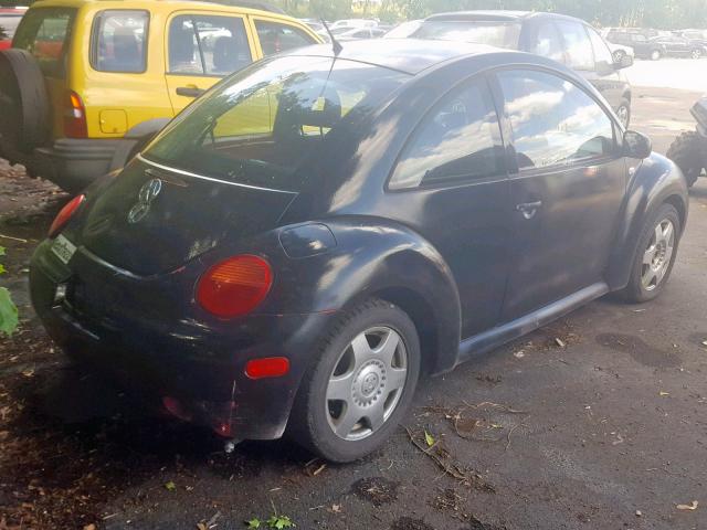 3VWBK21C62M408376 - 2002 VOLKSWAGEN NEW BEETLE შავი ფოტო 4