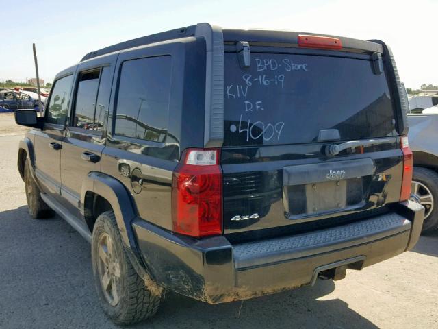 1J8HG48N68C154009 - 2008 JEEP COMMANDER შავი ფოტო 3