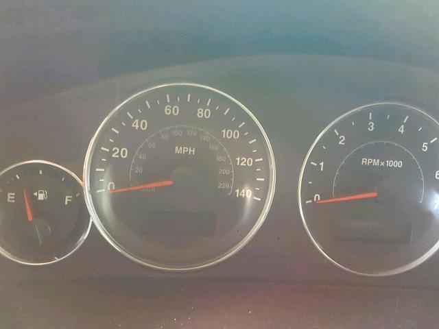 1J8HG48N68C154009 - 2008 JEEP COMMANDER შავი ფოტო 8