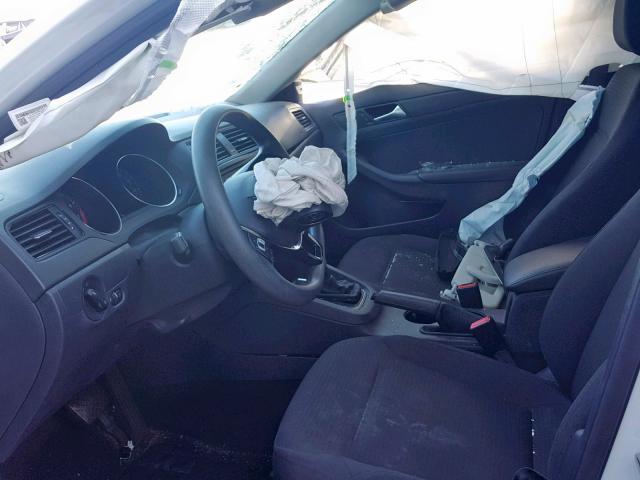 3VW2K7AJ5FM354683 - 2015 VOLKSWAGEN JETTA BASE WHITE photo 5