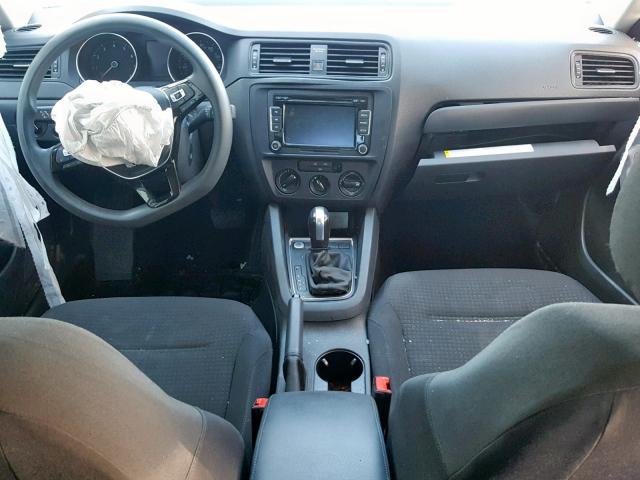 3VW2K7AJ5FM354683 - 2015 VOLKSWAGEN JETTA BASE WHITE photo 9