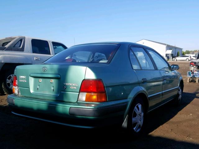 JT2EL56E5S7002472 - 1995 TOYOTA TERCEL DX GREEN photo 4