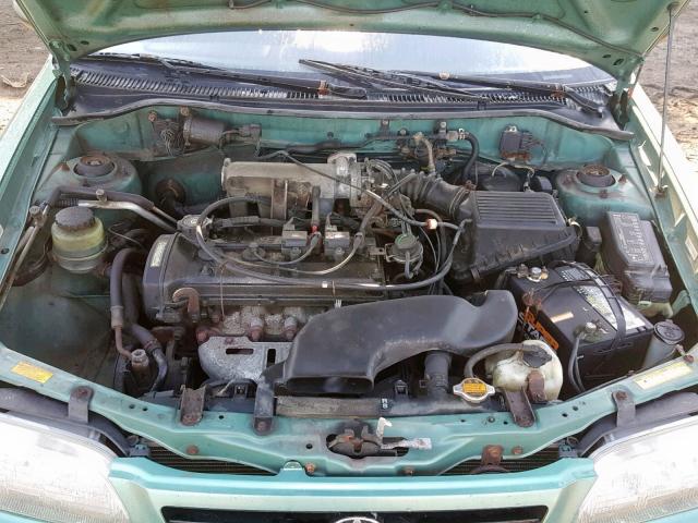 JT2EL56E5S7002472 - 1995 TOYOTA TERCEL DX GREEN photo 7