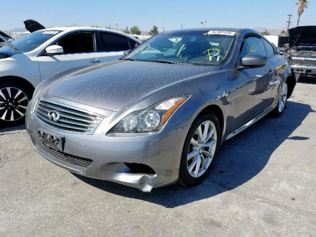 JN1CV6EK7EM113121 - 2014 INFINITI Q60 JOURNE GRAY photo 2