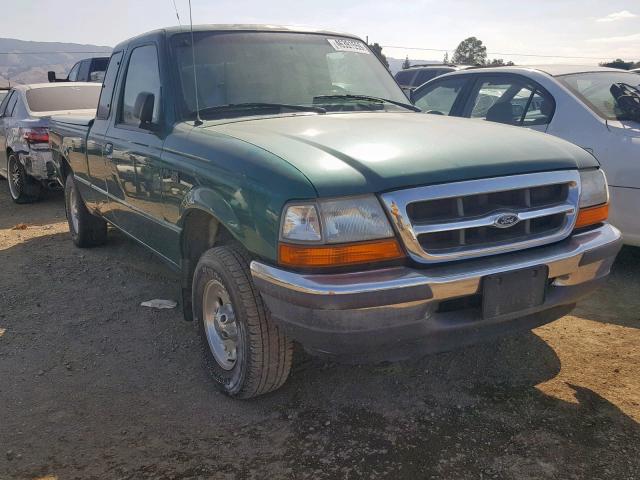 1FTYR14X3WPB10756 - 1998 FORD RANGER SUP GREEN photo 1