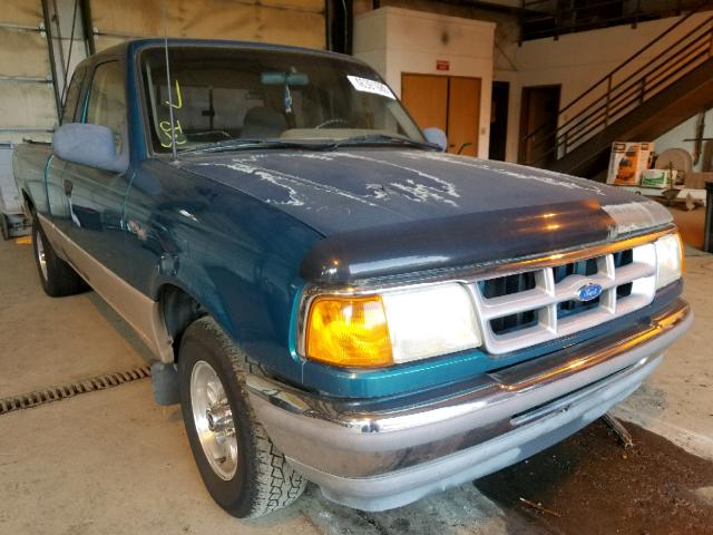 1FTCR14U9RPA97855 - 1994 FORD RANGER SUP GREEN photo 1