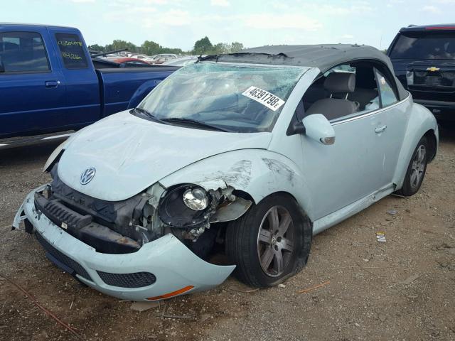 3VWRF31Y56M312765 - 2006 VOLKSWAGEN NEW BEETLE Mavi foto 2