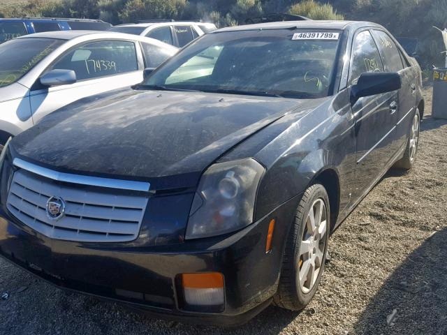 1G6DP577960203042 - 2006 CADILLAC CTS HI FEA BLACK photo 2