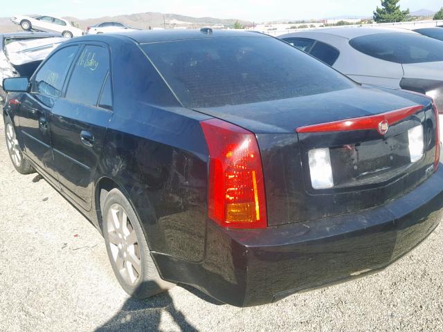 1G6DP577960203042 - 2006 CADILLAC CTS HI FEA BLACK photo 3