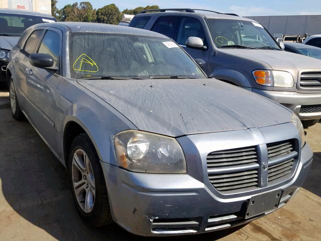 2D4FV47T66H531598 - 2006 DODGE MAGNUM SE BLUE photo 1