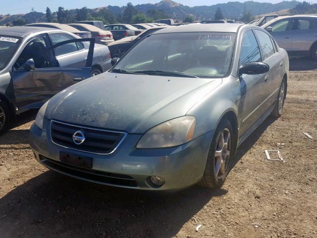 1N4BL11D13C227648 - 2003 NISSAN ALTIMA SE GREEN photo 2