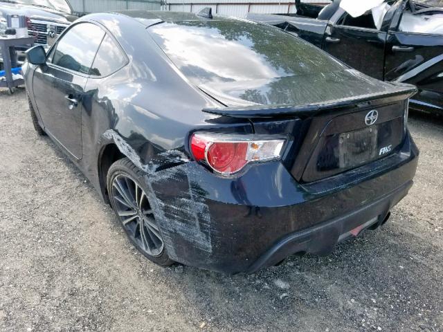 JF1ZNAA11G9702930 - 2016 TOYOTA SCION FR-S BLACK photo 3