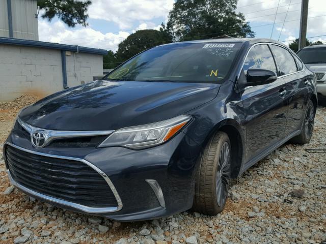 4T1BK1EB7GU201427 - 2016 TOYOTA AVALON XLE BLACK photo 2