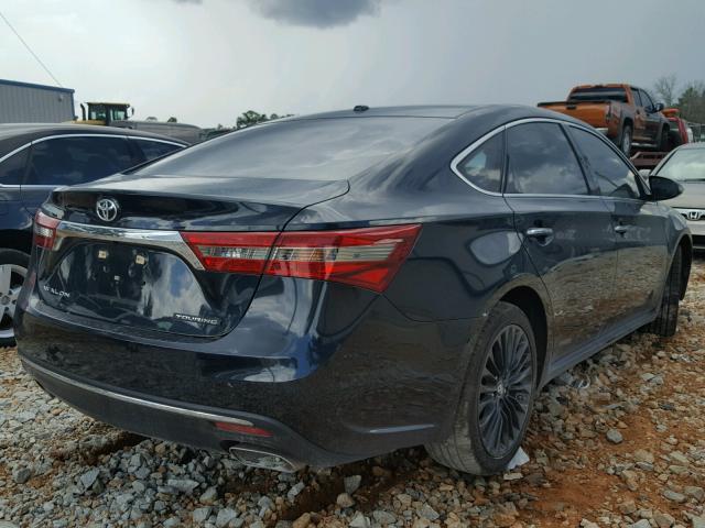 4T1BK1EB7GU201427 - 2016 TOYOTA AVALON XLE BLACK photo 4