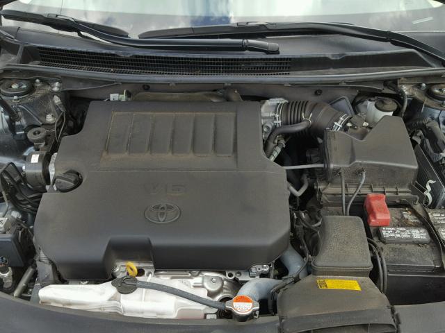 4T1BK1EB7GU201427 - 2016 TOYOTA AVALON XLE BLACK photo 7