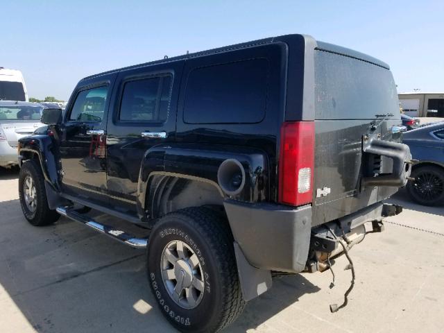 5GTDN136668143949 - 2006 HUMMER H3 BLACK photo 3