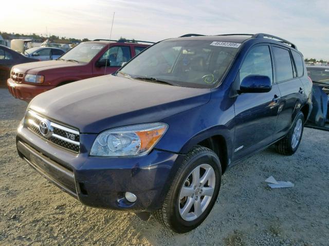 JTMZK31V375012301 - 2007 TOYOTA RAV4 LIMIT BLUE photo 2