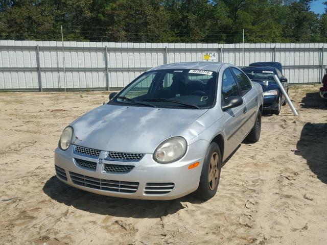 1B3E526C03D106881 - 2003 DODGE NEON SILVER photo 2