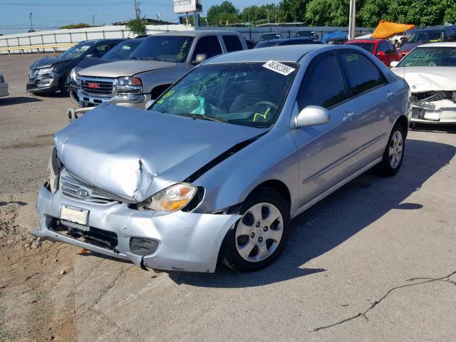 KNAFE121575401965 - 2007 KIA SPECTRA EX SILVER photo 2