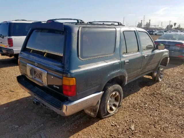 JT3VN39W0R8067443 - 1994 TOYOTA 4RUNNER VN GREEN photo 4