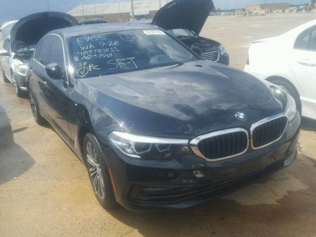 WBAJE7C54JWA03990 - 2018 BMW 540 XI BLACK photo 1