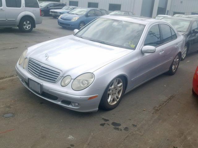 WDBUF65J23A109836 - 2003 MERCEDES-BENZ E 320 SILVER photo 2