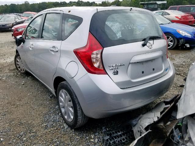 3N1CE2CP0GL384218 - 2016 NISSAN VERSA NOTE SILVER photo 3