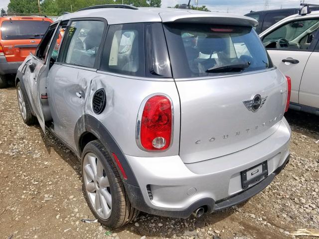 WMWZC3C52GWP53458 - 2016 MINI COOPER S C SILVER photo 3