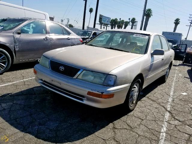 4T1BF12B5TU102480 - 1996 TOYOTA AVALON XL TAN photo 2