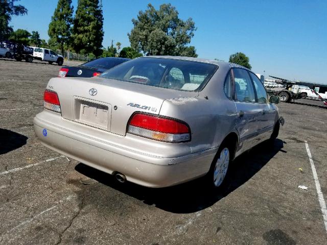 4T1BF12B5TU102480 - 1996 TOYOTA AVALON XL TAN photo 4