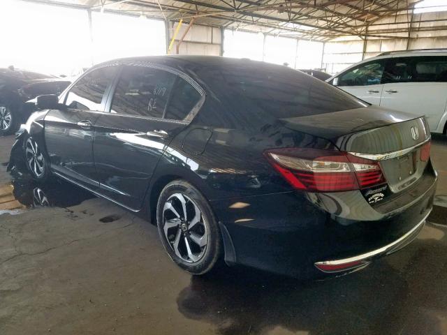 1HGCR2F78HA282754 - 2017 HONDA ACCORD EX BLACK photo 3