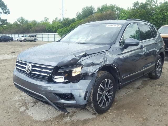 3VV3B7AX5JM003844 - 2018 VOLKSWAGEN TIGUAN SE GRAY photo 2