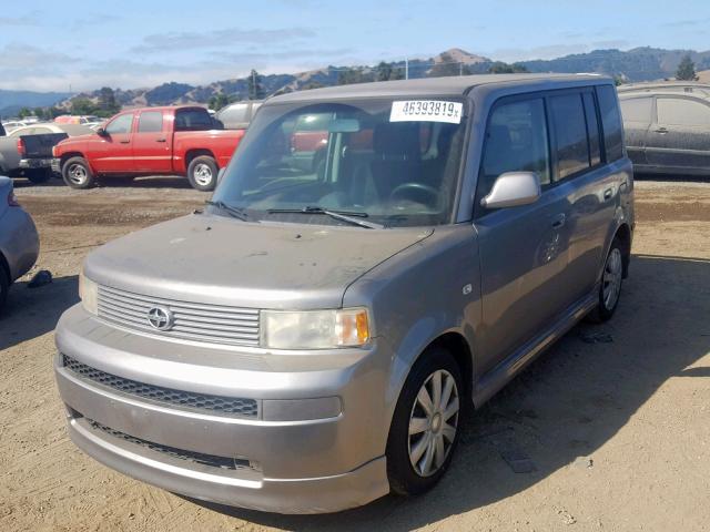 JTLKT324064117567 - 2006 TOYOTA SCION XB ვერცხლისფერი ფოტო 2
