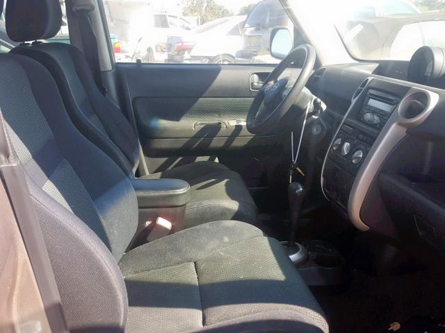 JTLKT324064117567 - 2006 TOYOTA SCION XB ვერცხლისფერი ფოტო 5