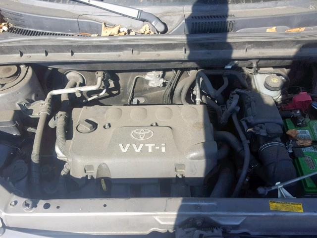 JTLKT324064117567 - 2006 TOYOTA SCION XB ვერცხლისფერი ფოტო 7