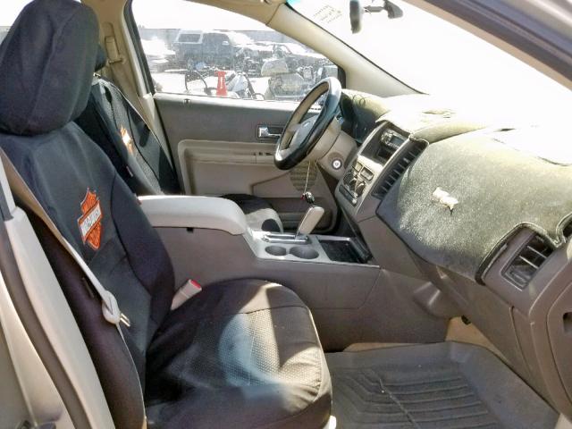 2FMDK46C68BA09392 - 2008 FORD EDGE SE GRAY photo 5